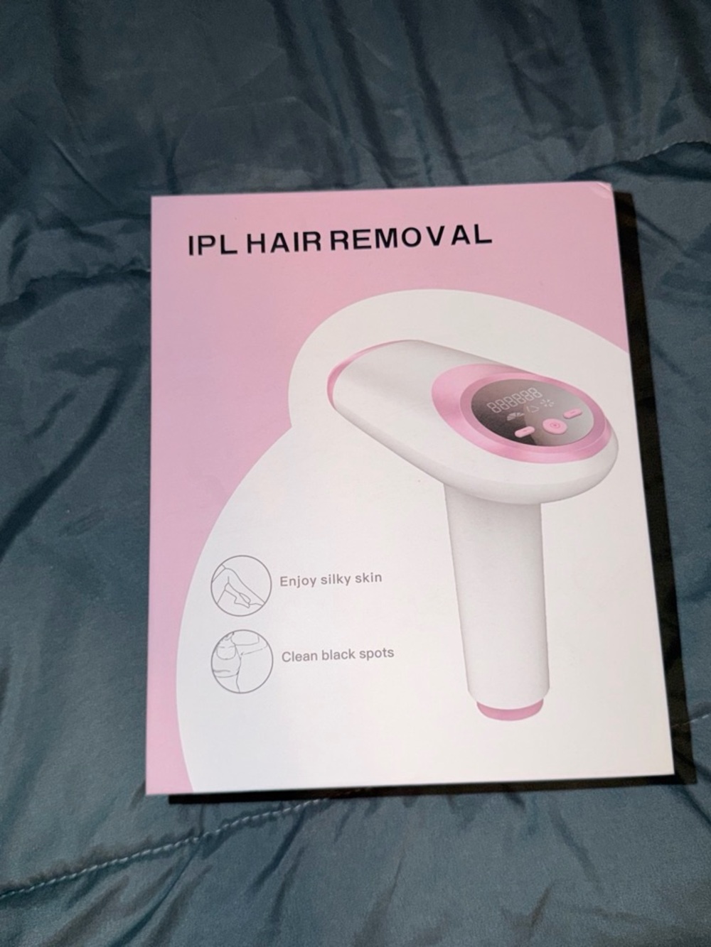 Amazon IPL Hair Removal Device — White & Pink